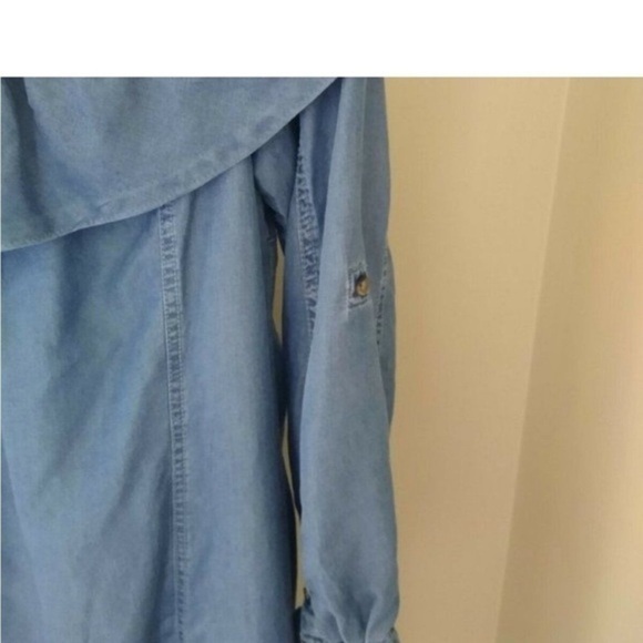 Pilcro & The Letterpress Anthropologie Chambray‎ Dress - Picture 4 of 7